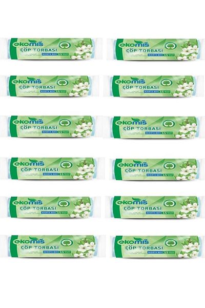 Ekomis Medium Size 12 Garbage Bags
