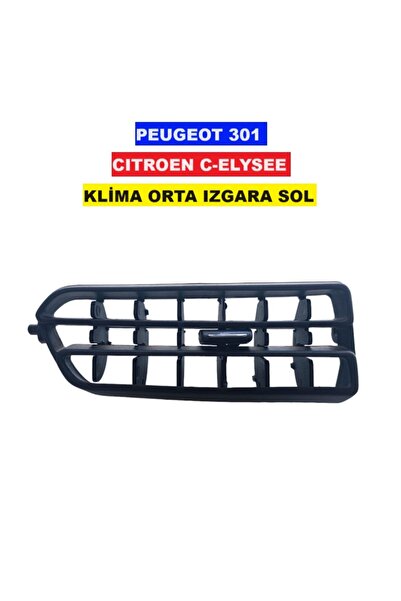 RENSA KLİMA KALORİFER HAVALANDIRMA IZGARA DİFİZÖR ORTA SOL PEUGEOT 301 CITROE...