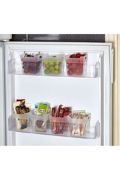 VALENT 10 Pieces Mega Size Refrigerator - Door Organizer, Bathroom Organizer, Mini Box 750ml