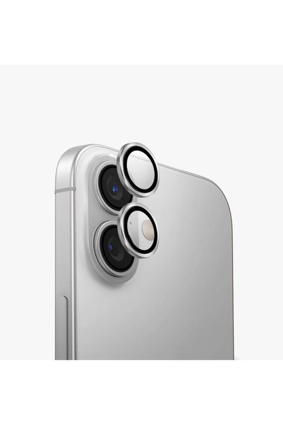 POWELL عدسة زجاجية عالية الدقة وواقي لهاتف iPhone 16/16Plus - متوافق