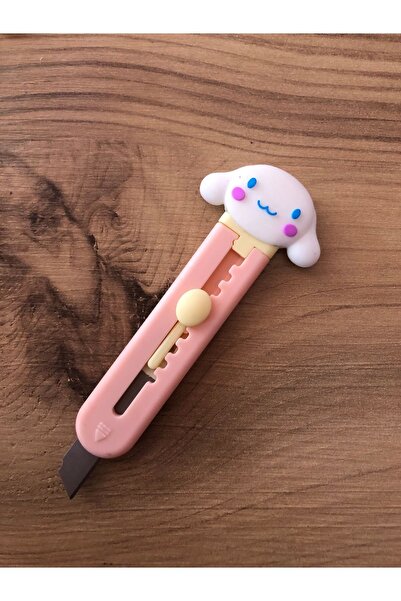 synshop Cinnamoroll Sanrio Kawaii Maket Bıçağı Fatçata Kırtasiye Ofis 10 cm