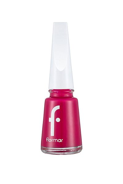Flormar High Pigmented Shiny Nail Polish - Nail Enamel-125 Stylish Roses New, Classic Finished - 8682536035767