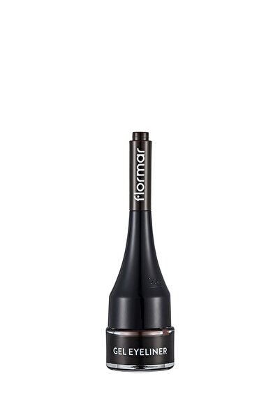 Flormar Özel Fırça Başlıklı Yoğun Pigmentli Mat Jel Eyeliner-gel Eyeliner-003 Bole Brown-8690604591893
