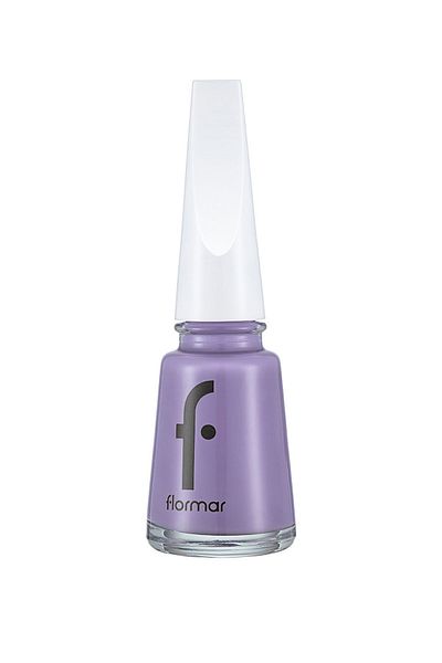 Flormar High Pigmented Shiny Nail Polish - Nail Enamel -494 Ash Blue New- 8682536036306