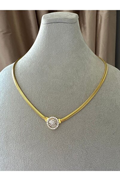 emy by emel luxury silver jewelry Altın Kaplama Yuvarlak Baget Detaylı Balık ...