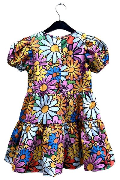 Cloise Kids Girls Poplin Daisy Dress