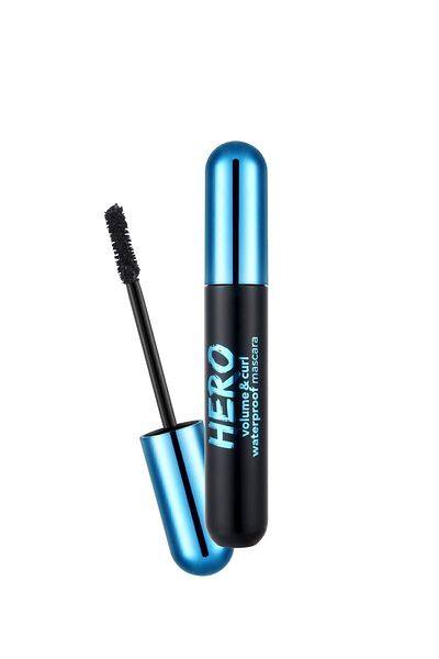 Flormar Crimping and Volumizing Mascara Water Resistant (BLACK)-hero Volume & Curl Mascara-8682536063050