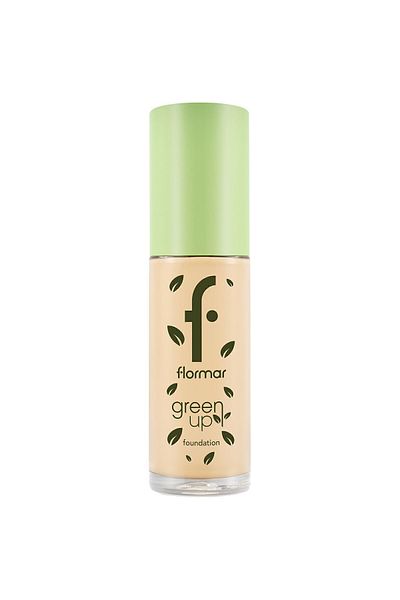 Flormar كريم أساس نباتي ذو ملمس كريمي وأخضر غير لامع
