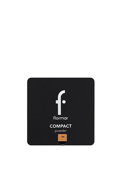 Flormar Intense Pigmented - Compact Powder (Hot Bottom Tone) 103 Honey8682536051392