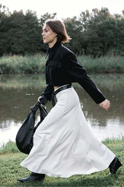 Suud Collection Спідниця екрю Eli Klos