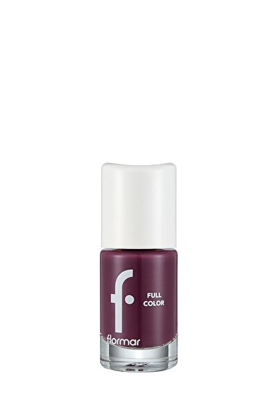 Flormar Yoğun Renk Veren Parlak Oje (Koyu Mor) - Full Color Nail Enamel - FC73 CULTURE - 8690604593231