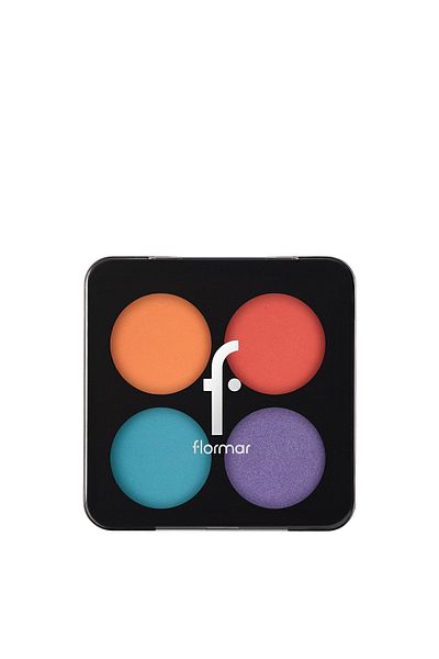 Flormar Mat & Işıltılı Far Paleti - Color Eyeshadow Palette - 006 Tropical Glam- 8682536051200