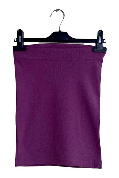 Cloise تنورة قصيرة أرجوانية للفتيات