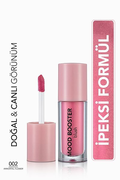 Flormar Intense Pigmented Liquid Blush (PINK) - Mood Booster Lbl002 Immortal Flower -8682536043717