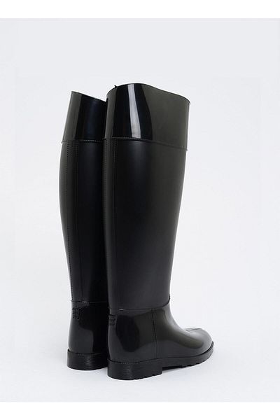 F By Fabrika Black Boots for Women Enda