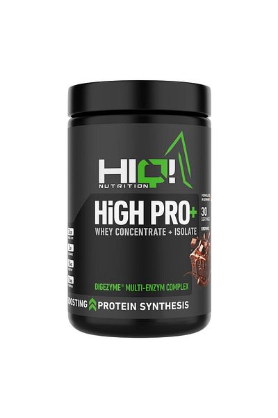 HIQ NUTRITION Hiq High Pro+ 900Gr Brownie Flavored