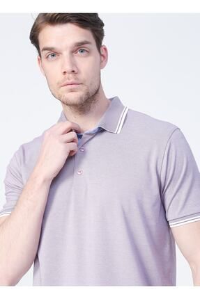 Fabrika Comfort Cm Ds 01 02 Basic Duz Lila Erkek Polo T shirt Fiyat Yorumlar Trendyol
