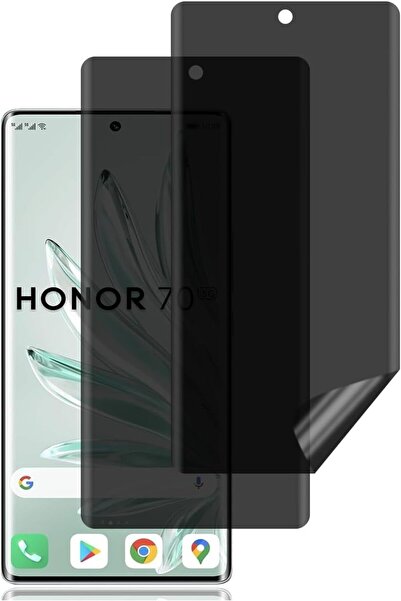 aheaks Honor 70 Hayalet Nano Ekran Koruyucu Makine Kesimi - İnce ve Esnek