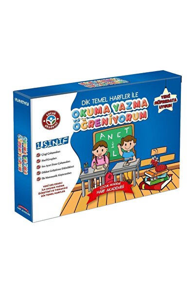Çocuk Akademi Okuma Yazma Öğreniyorum Seti - Yeni Müfredat Uyumlu