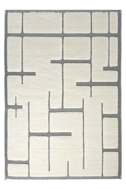 Dolce Vita Halı Morocco 7107 Vit Modern Salon Halısı