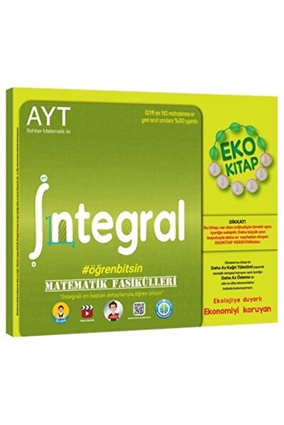 Tonguç Yayınları Ayt Matematik Fasikülleri - Integral Eko -