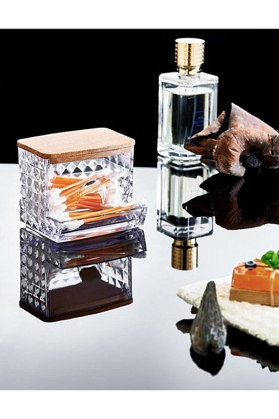 Box Up Βαμβακερό Diamond Glove με Ξύλινο Κάλυμμα