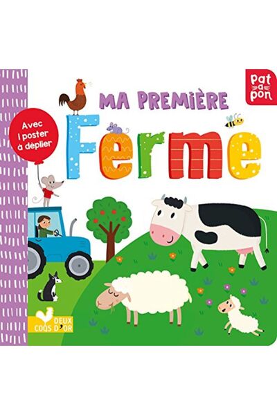 Hachette ملصق Ma Premiere Ferme Livre Avec A Deplier