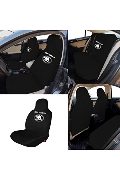 Skoda Rapid Lycra Combed Cotton 4 Piece Car Service Compatible Cover Set