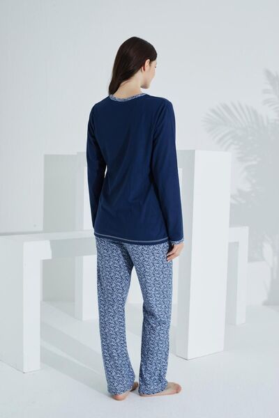 Etoile Ekstra Yumuşak Kumaş Pijama Takımı 98142