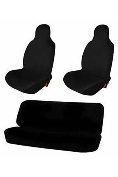 Hyundai مجموعة حافظات الخدمة ذات الألوان الصلبة المكونة من 4 قطع من القطن الم...