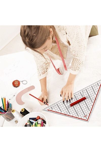 HANER Geoderic Triangle Ruler