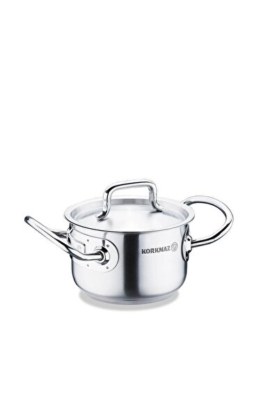 KORKMAZ Proline Gastro Satin Tencere 12x8 cm