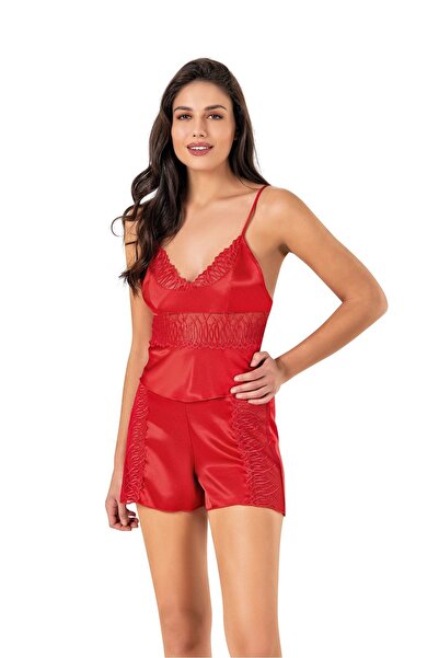 MOONGIRL KADIN SATEN İKİLİ ŞORT TAKIM