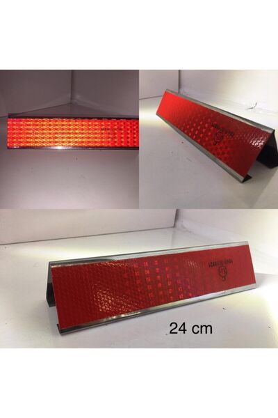 Karadeniztırmarket Pramit Fırfır 24 Cm Kırmızı Fosfor Bantlı 1 Adet