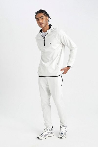 DeFacto Slim Fit Jogger Sweatpants - Skuba Diving ύφασμα με ελαστικά πόδια και τσέπες