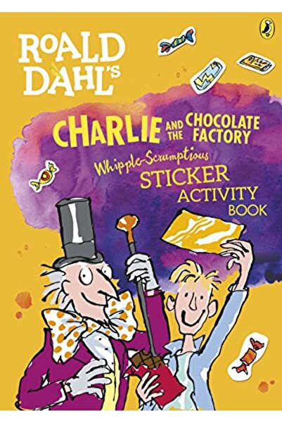Penguin Random House كتاب الأنشطة الملصقة "تشارلي ومصنع الشوكولاتة" لروالد دال