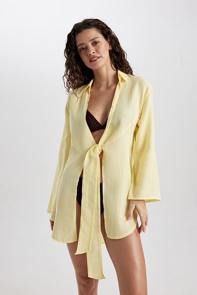DeFacto Strandshirt aus Musselin - Fall in Love B7333AX24SM