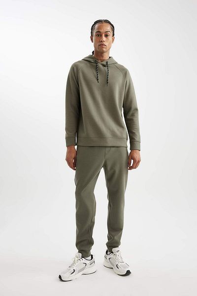 DeFacto Fit Sportsman Jogger Sweatpants Slim Fit Slim Fit Skuba Diving ύφασμα τυπικό πόδι