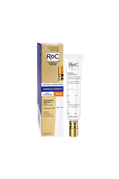 Roc مرطب يومي ريتينول كوريكسيون - كريم نهاري بعامل حماية من الشمس SPF30 30 مل
