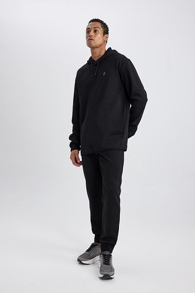 DeFacto Slim Fit Basic Jogger-Jogginghose mit Taschen – Schnürung an der Taille, elastisches Bein B3529ax23au