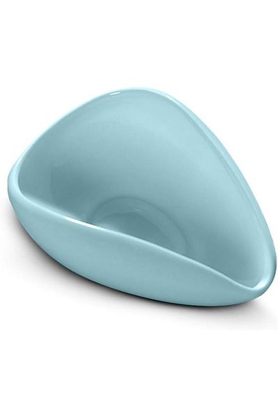 MIBRU Coffee tea and ceramic doser plate light blue