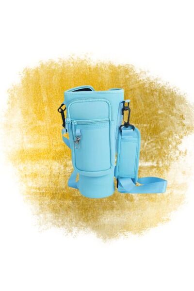 THE DOKU Quencher Pipetli 1.18 Lt Termos Askılı Neopren Koruma Termos Kılıfı ...