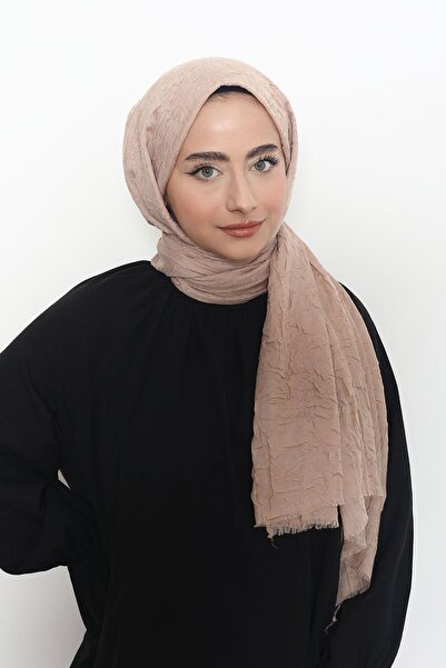 Mizge Scarf Bambu Kraş Cappuccino