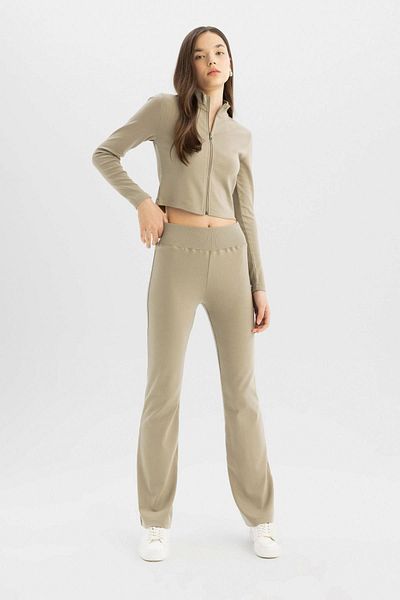 DeFacto Φούτερ Ribana Basic Cool Flare Fit - D0651ax24sp