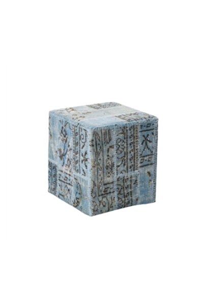 Madalyon El Dokuma Kilim Patchwork Puf
