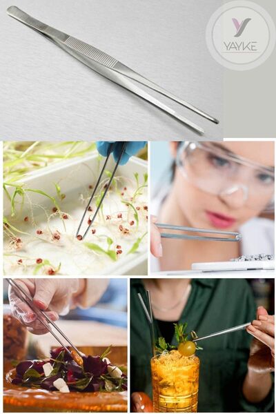 Yayke Επαγγελματικό τσιμπιδάκι σεφ Masterchef 30 εκ. - Λαβίδες σεφ Gurmeaid