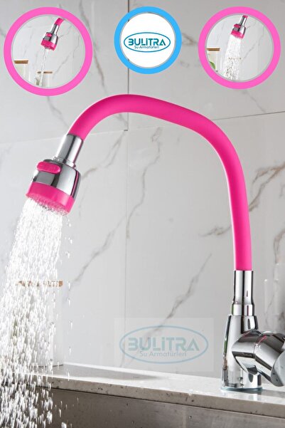 BULİTRA Su Armatürleri Oynar Başlıklı Tasarruflu Silikon Musluk Başlığı Kubar...