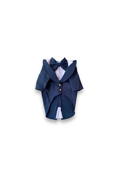Luli Pet Navy Blue Dog Tuxedo