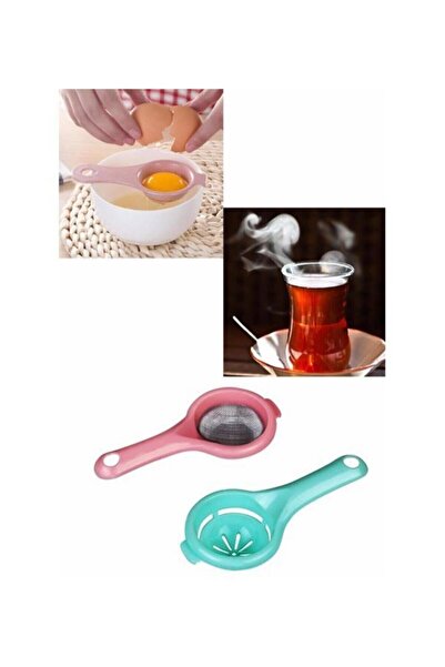 Yayke 2'li Yumurta Sarısı,akı Ayırma Süzgeci,çay,ıhlamur,bitki Çayı Süzgeci