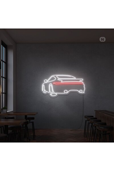Brave Tasarım yarış arabası araba figürü neon led yazı